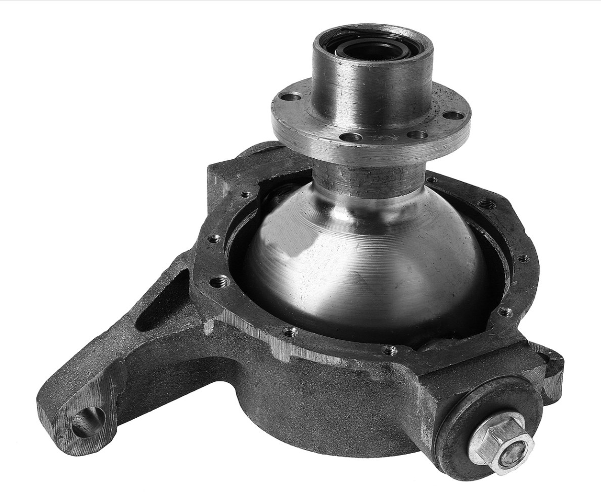 Артикул: 374100230401031 374100-2304010-31 г0009487 Кулак поворотный УАЗ-3741 правый (мост Гибрид,  Спайсер) ВЕХА-НН  5715645